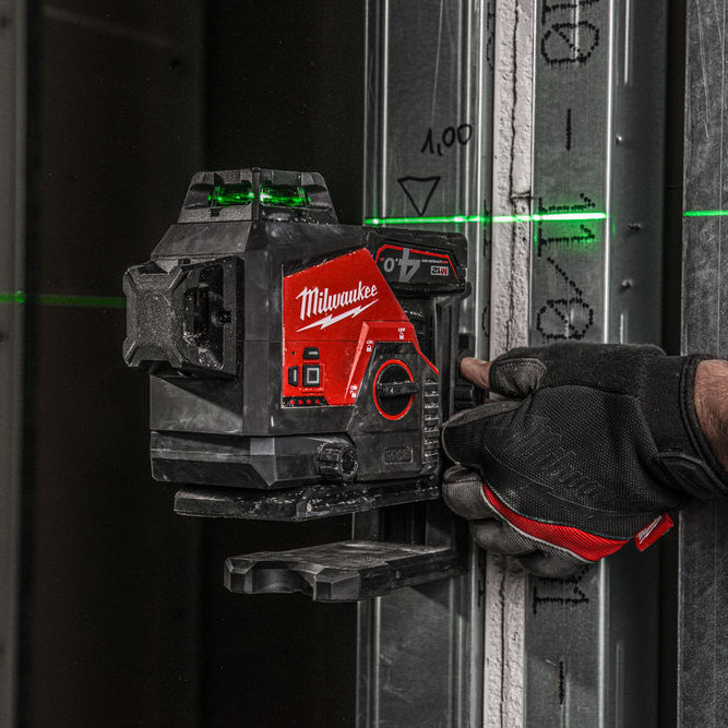 M12™ 3PL-401C 360° ΠΡΑΣΙΝΟ ΛΕΙΖΕΡ 3ΩΝ ΕΠΙΠΕΔΩΝ