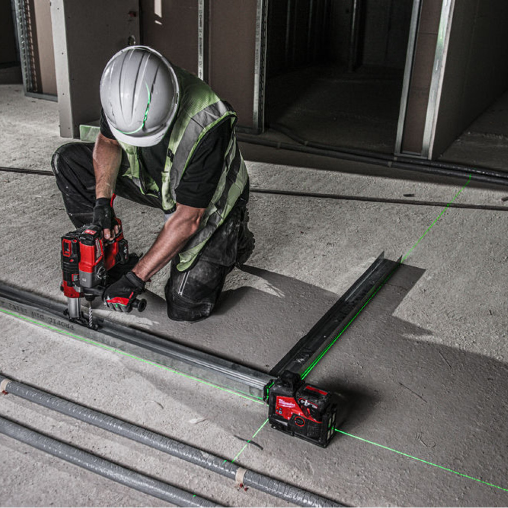 M12™ 3PLKIT-401P 360° ΠΡΑΣΙΝΟ LASER 3ΩΝ ΕΠΙΠΕΔΩΝ ΣΕ ΚΙΤ ΜΕ ΕΞΑΡΤΗΜΑΤΑ