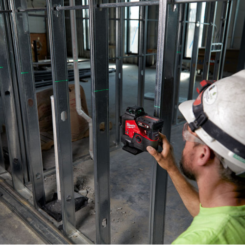 M12™ 3PLKIT-401P 360° ΠΡΑΣΙΝΟ LASER 3ΩΝ ΕΠΙΠΕΔΩΝ ΣΕ ΚΙΤ ΜΕ ΕΞΑΡΤΗΜΑΤΑ