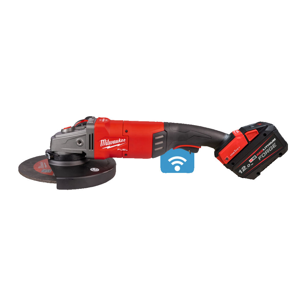 M18 FUEL™ ONE-KEY™ ONEFLAG230XPDB-122C ΓΩΝΙΑΚΟΣ ΤΡΟΧΟΣ ΜΕ ΦΡΕΝΟ ΔΙΣΚΟΥ 230 ΜΜ
