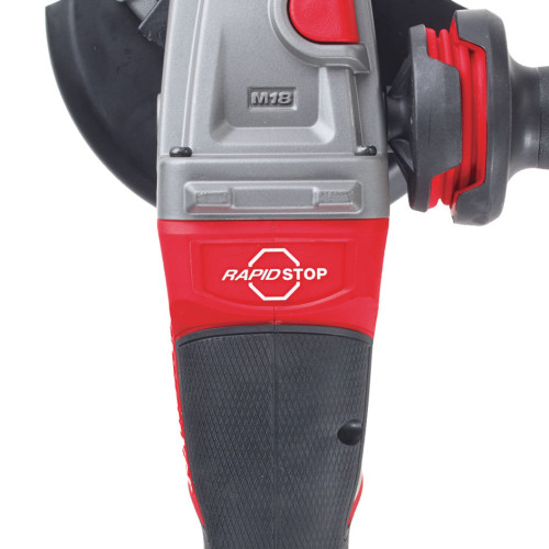 M18 FUEL™ FSAGF125XPDB-0X ΓΩΝΙΑΚΟΣ ΤΡΟΧΟΣ Ø 125 MM ΕΠΙΠΕΔΗΣ ΚΕΦΑΛΗΣ ΜΕ ΦΡΕΝΟ ΚΑΙ ΔΙΑΚΟΠΤΗ ΤΥΠΟΥ ΣΚΑΝΔΑΛΗΣ