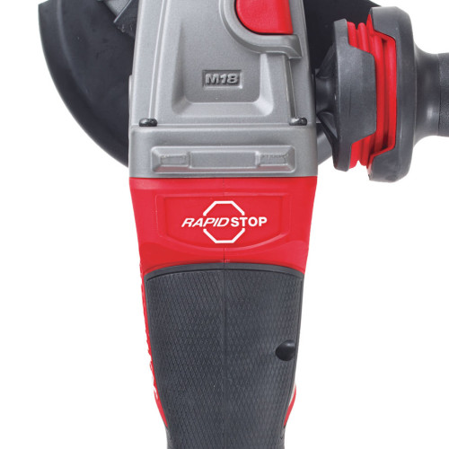 M18 FUEL™ FSAGV125XPDB-0X ΓΩΝΙΑΚΟΣ ΤΡΟΧΟΣ Ø 125 MM ΡΥΘΜΙΖΟΜΕΝΗΣ ΤΑΧΥΤΗΤΑΣ ΜΕ ΦΡΕΝΟ ΚΑΙ ΔΙΑΚΟΠΤΗ ΤΥΠΟΥ ΣΚΑΝΔΑΛΗΣ