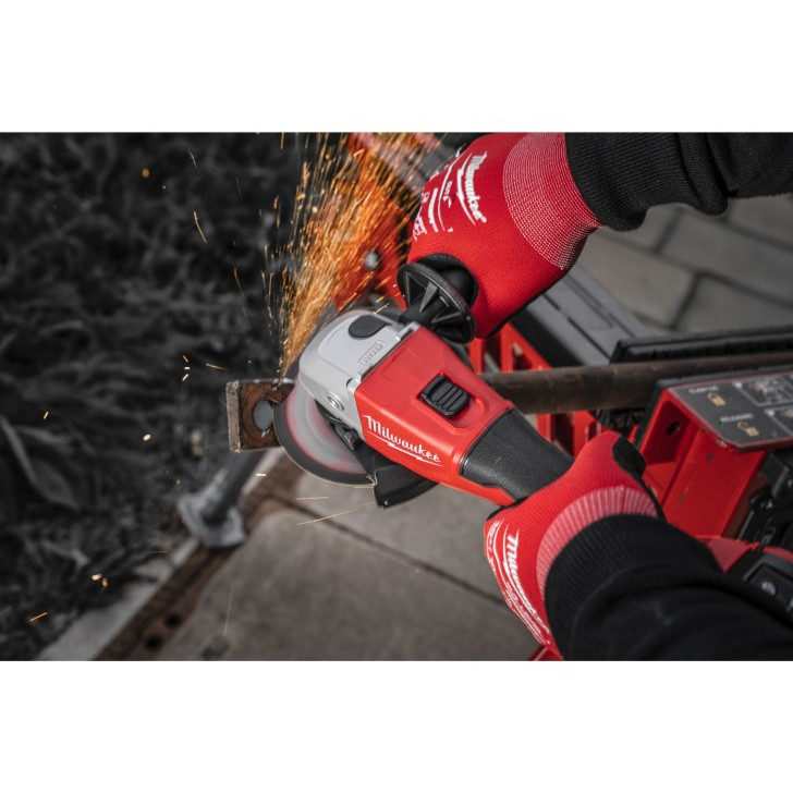 M18™ BLSAG125X-0 BRUSHLESS 125 mm ΓΩΝΙΑΚΟΣ ΤΡΟΧΟΣ ΜΕ ΣΥΡΟΜΕΝΟ ΔΙΑΚΟΠΤΗ