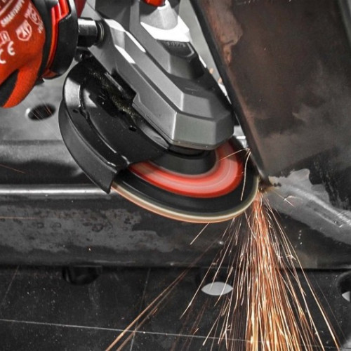 M18 FUEL™ FSAGF125XPDB-0X ΓΩΝΙΑΚΟΣ ΤΡΟΧΟΣ Ø 125 MM ΕΠΙΠΕΔΗΣ ΚΕΦΑΛΗΣ ΜΕ ΦΡΕΝΟ ΚΑΙ ΔΙΑΚΟΠΤΗ ΤΥΠΟΥ ΣΚΑΝΔΑΛΗΣ