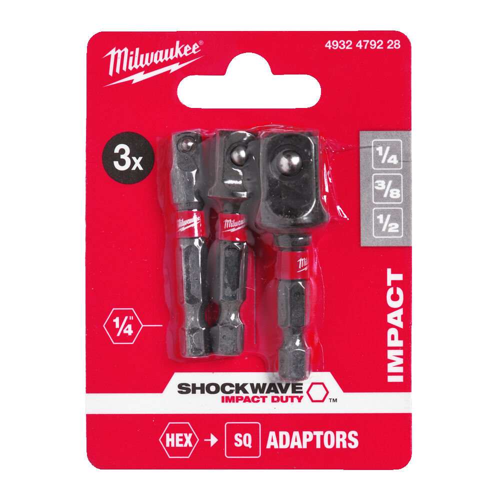 SHOCKWAVE™ ΑΝΤΑΠΤΟΡΕΣ ΚΡΟΥΣΗΣ SET – 3 ΤΕΜ