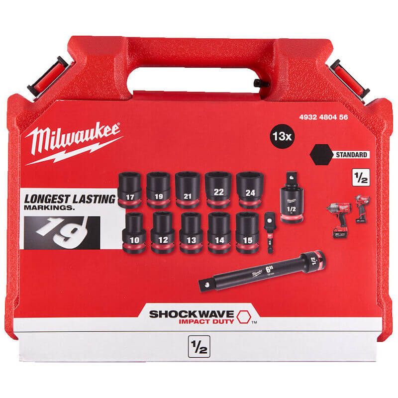 ½” SHOCKWAVE™ SET ΚΑΡΥΔΑΚΙΑ ΚΡΟΥΣΗΣ 13 ΤΕΜ