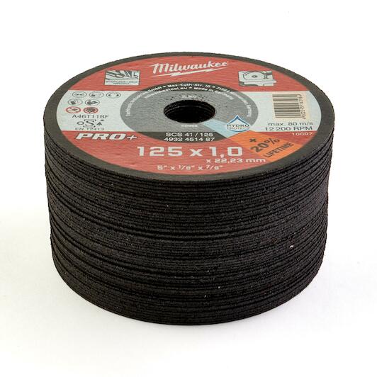 SCS 41 / 125 PRO+ ΛΕΠΤΟΣ ΔΙΣΚΟΣ ΚΟΠΗΣ ΜΕΤΑΛΛΟΥ Ø 125mm