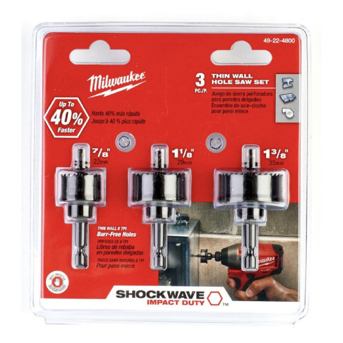 SET SHOCKWAVE™ IMPACT DUTY 1/4″ HEX ΠΟΤΗΡΟΤΡΥΠΑΝΑ 22/29/35mm