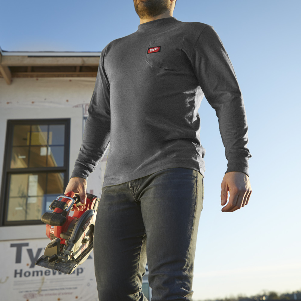 ΑΝΘΕΚΤΙΚΟ ΜΠΛΟΥΖΑΚΙ T-SHIRT ΕΡΓΑΣΙΑΣ (ΓΚΡΙ)