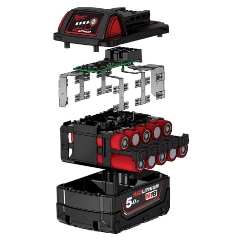 M18™ B5 ΜΠΑΤΑΡΙΑ 18V 5.0 AH